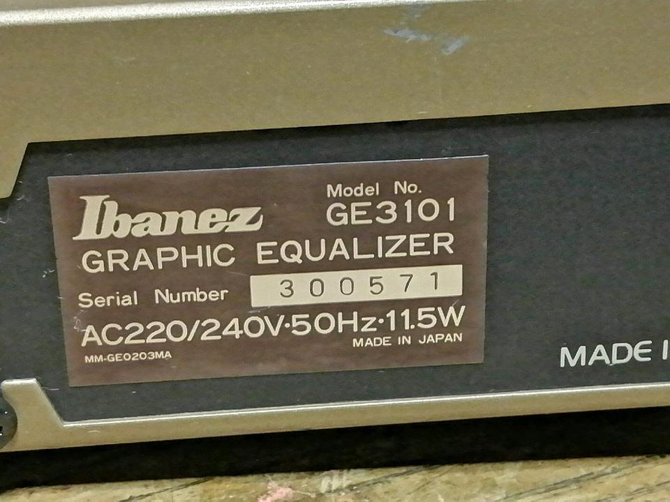 IBANEZ GE3101, 1/3 Octave EQ, Equilizer, guter Zustand!!