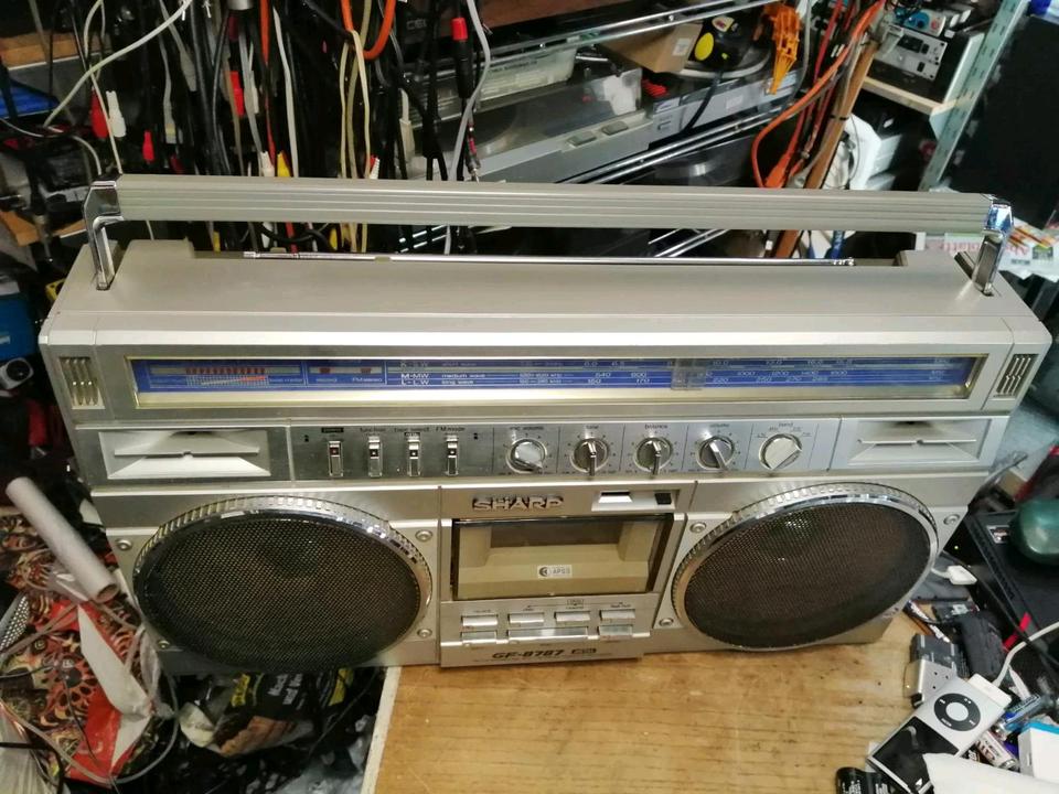 SHARP GF-8787H, Stereo Radio-Tape Recorder, DEFEKT!!!