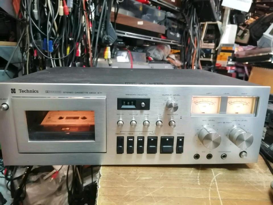 TECHNICS RS-671USD, Cassetten-Deck, DEFEKT!!!