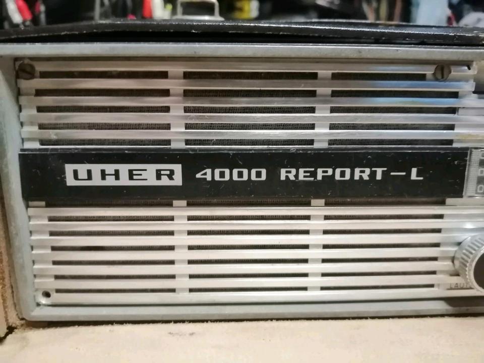 UHER 4000 Report-L, Tonbandgerät!!!