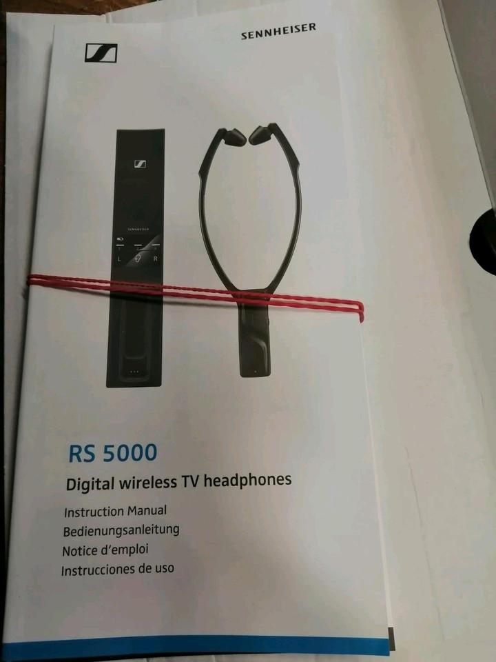 SENNHEISER RS5000, Digital Wireless TV-Headphones/Kopfhörer!!