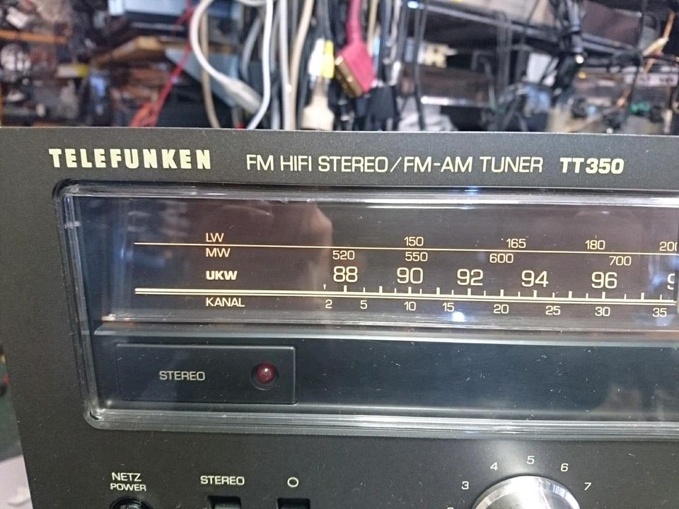 TELEFUNKEN TA350 Amplifier + TT350 Tuner, guter Zustand!