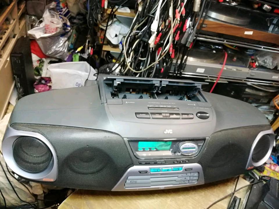 JVC RC-XC3BK, CD Portable System, DEFEKT!!