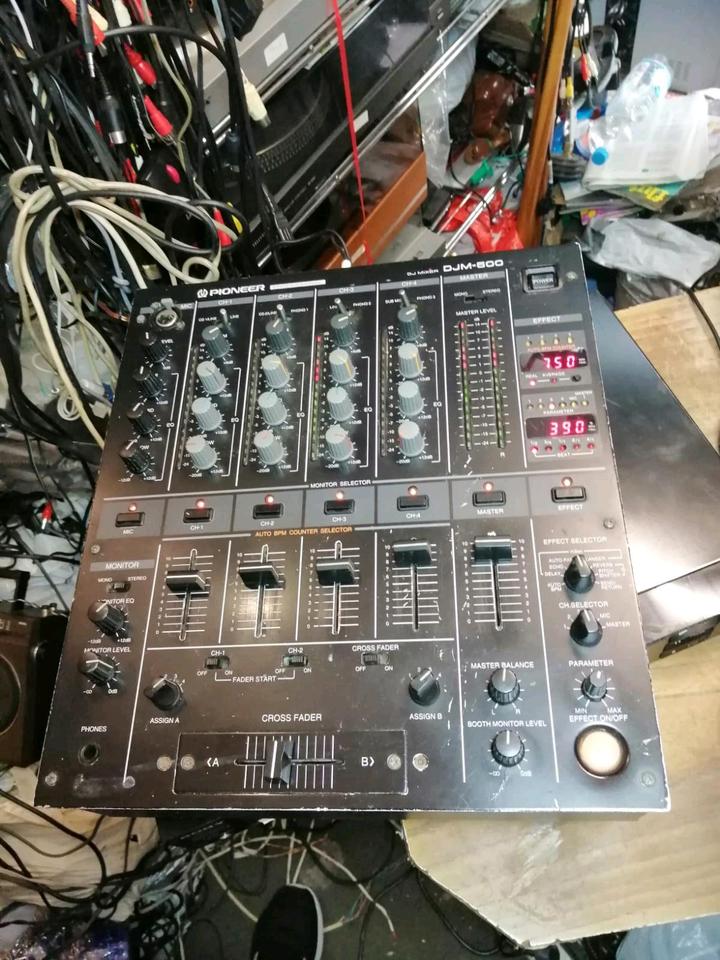 PIONEER DJM-500, DJ-Mixer, 4 Kanal, guter Zustand!!!