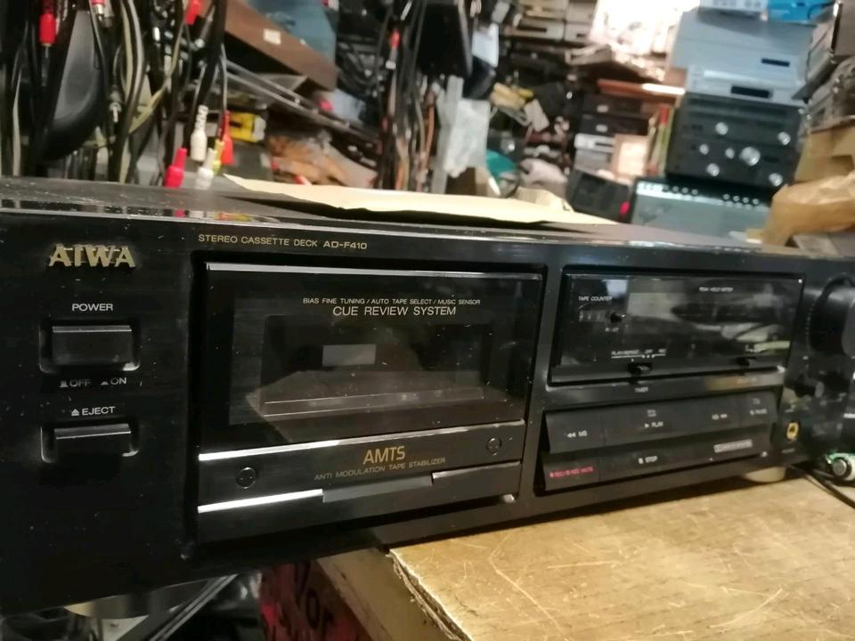 AIWA AD-F410E, Cassetten-Deck + AIWA HX PRO Discrete Circuit!!