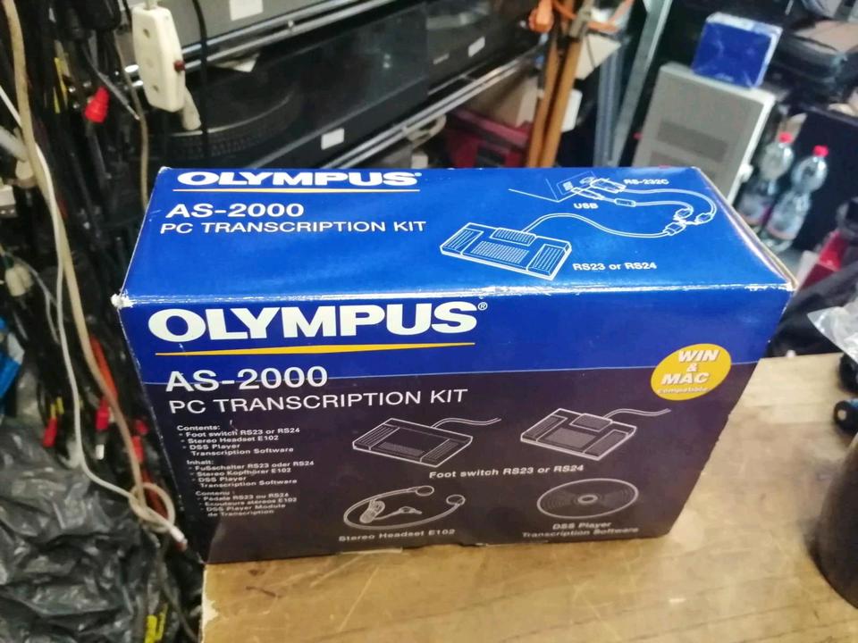 OLYMPUS PC Transcription AS-2000, NEU und OVP!!!