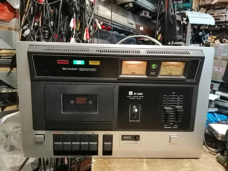 SHARP RT-2500H, Stereo Tape Deck/Cassetten-Recorder, DEFEKT!!!