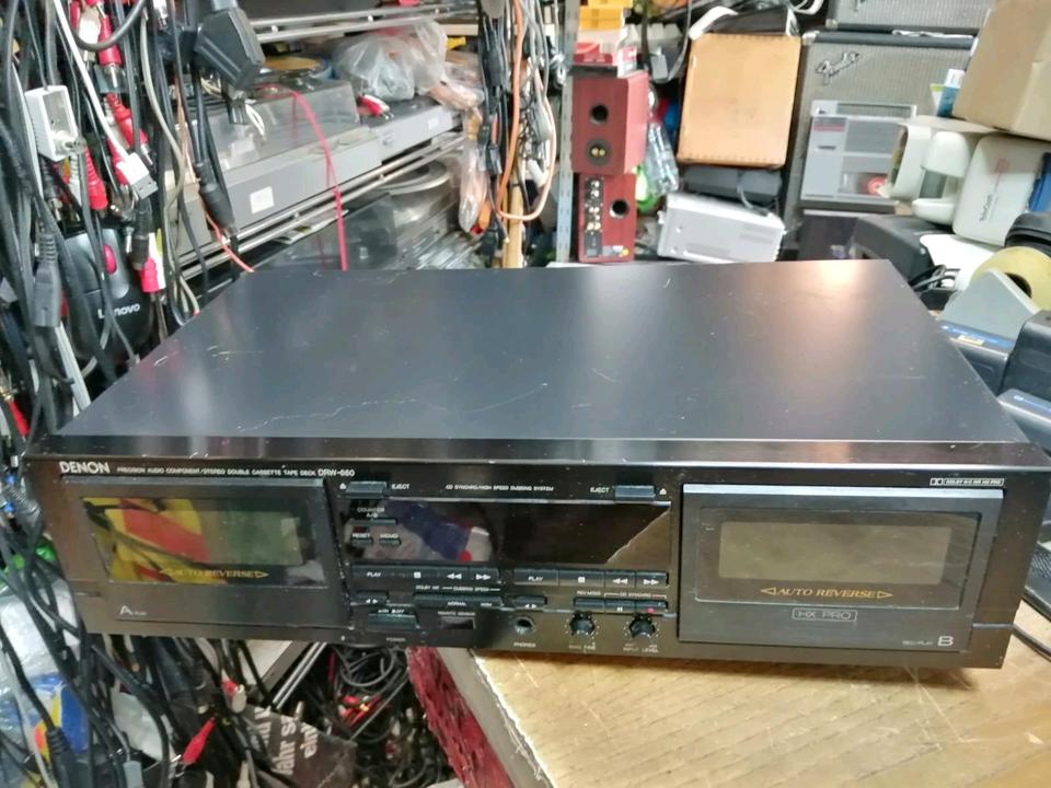 DENON DRW-660, Doppelcassetten-Deck, DEFEKT!!!