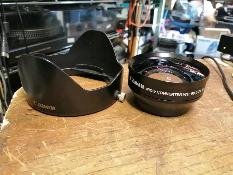 CANON Wide-Coverter WD-58, 0,7x58, guter Zustand!!