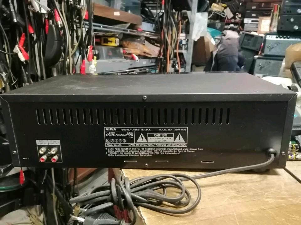 AIWA AD-F410E, Cassetten-Deck + AIWA HX PRO Discrete Circuit!!