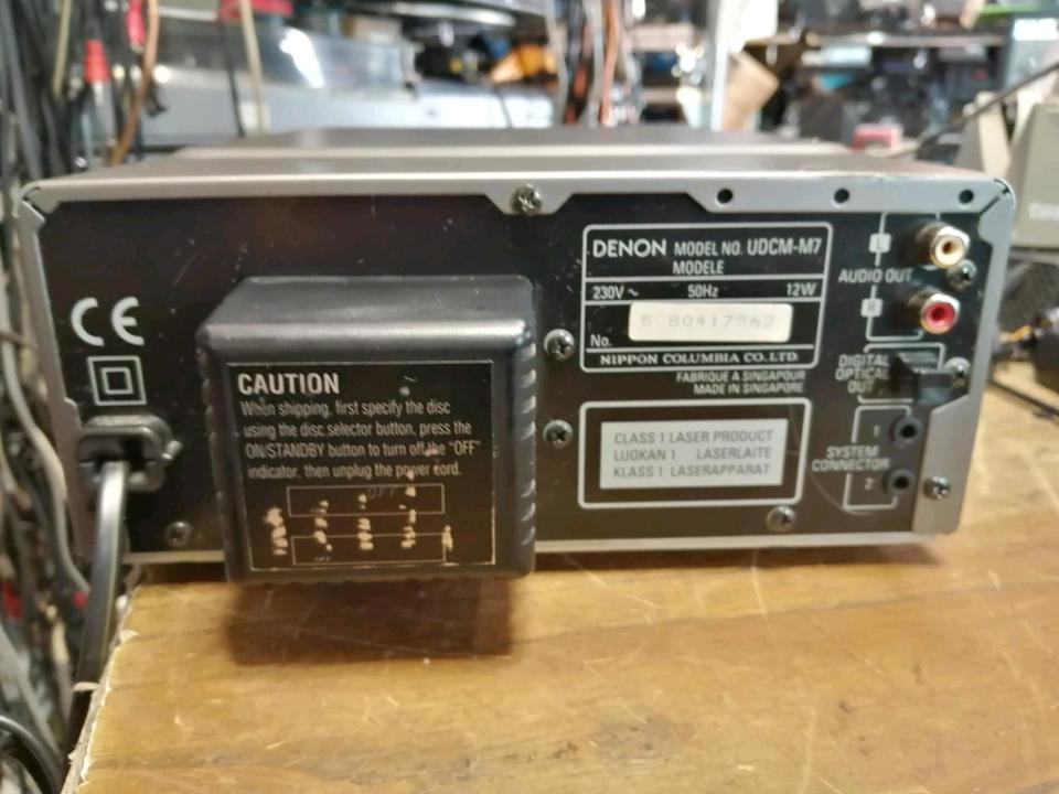 DENON UDCM-M7, 3fach-CD-Wechsler, etwas DEFEKT!!!