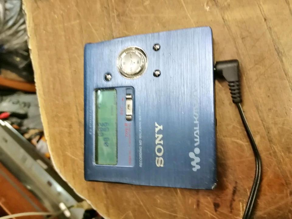 SONY MZ-R909, MD-Recorder + RM-MZR30MP Fernbedienung!