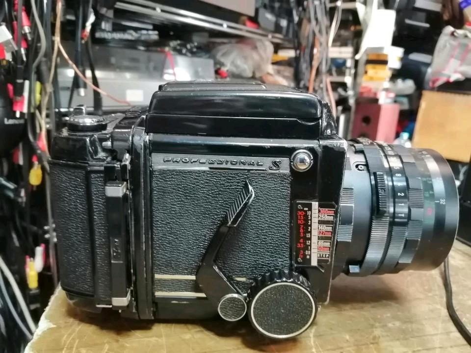 MAMIYA RB67, Analog-Kamera + Objektiv MAMIYA 1:4,5!!