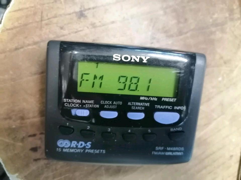 SONY SRF-M48RDS, FM/AM Walkman, guter Zustand!!!