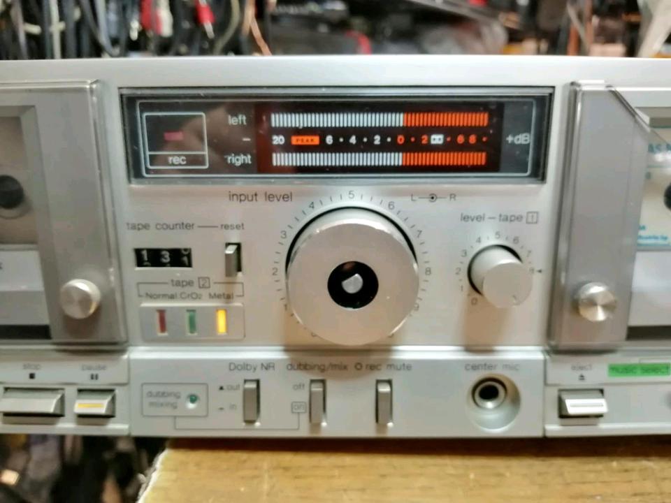 TECHNICS RS-M202, Doppel-Cassetten-Deck!