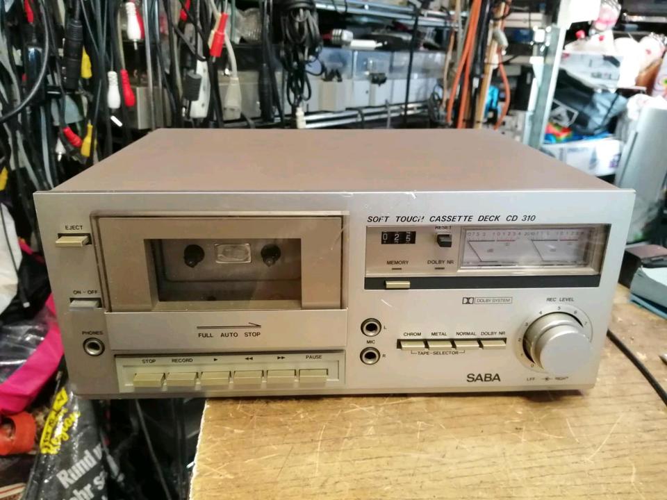 SABA CD 310, Cassetten-Deck, DEFEKT!!