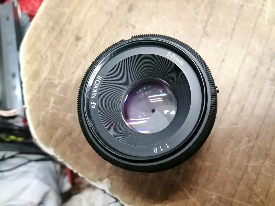 NIKON AF NIKKOR 50 mm, 1:1.8, Objektiv, guter Zustand!!!