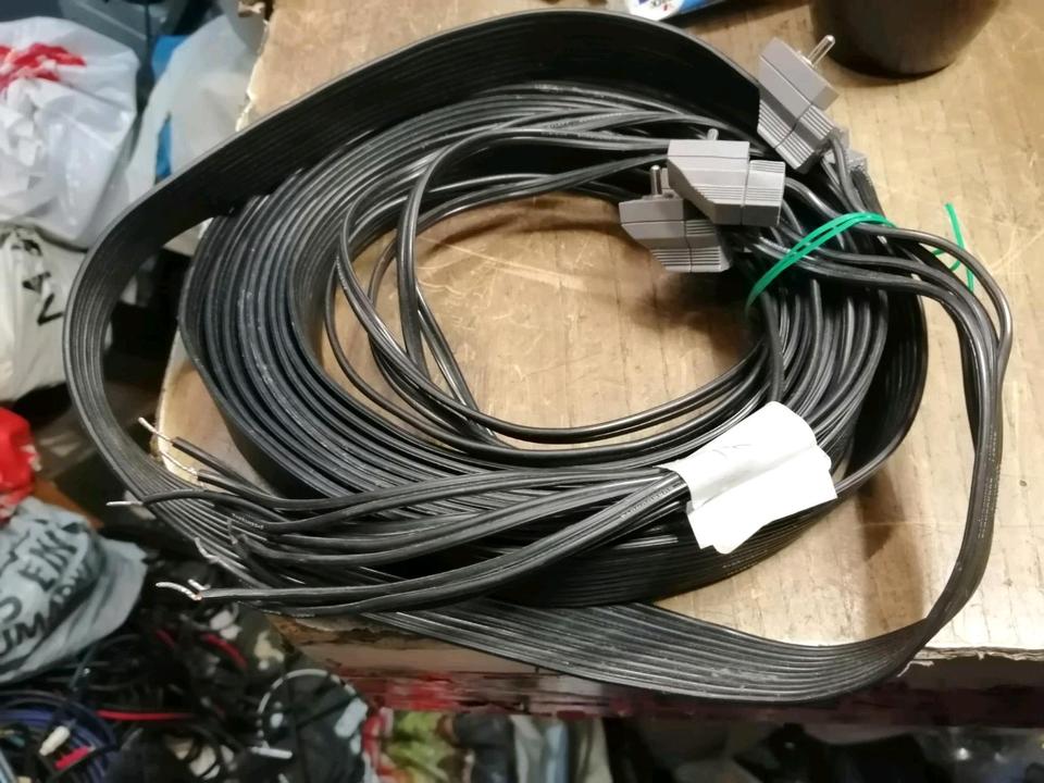 3 Lautsprecherkabel awm 2468 vw-1, 18 ang unielec, guter Zustand!