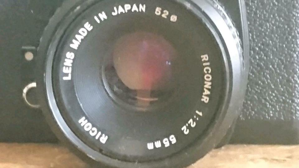 RICOH KR-5 Analog-Camera + RICONAR Objektiv