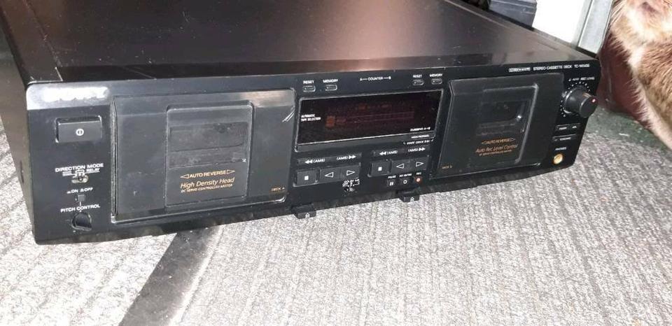 SONY TC-WE435, Doppelcassetten-Deck, guter Zustand! Toll