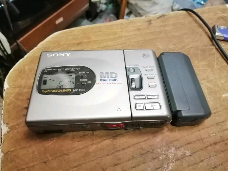 SONY MZ-R35, Minidisc-Recorder!!!