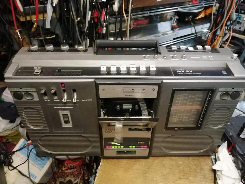 RFT Steracord SKR501, Radio-Cassetten-Recorder, etwas DEFEKT!!!