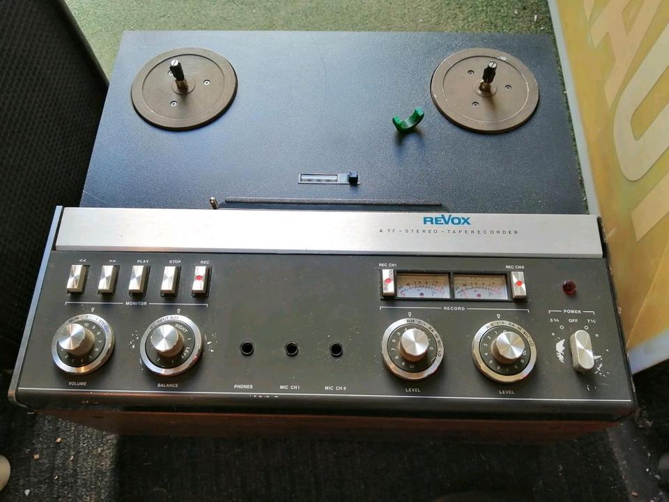 REVOX A 77, 4-Spur Tonbandgerät mit Netzkabel!!