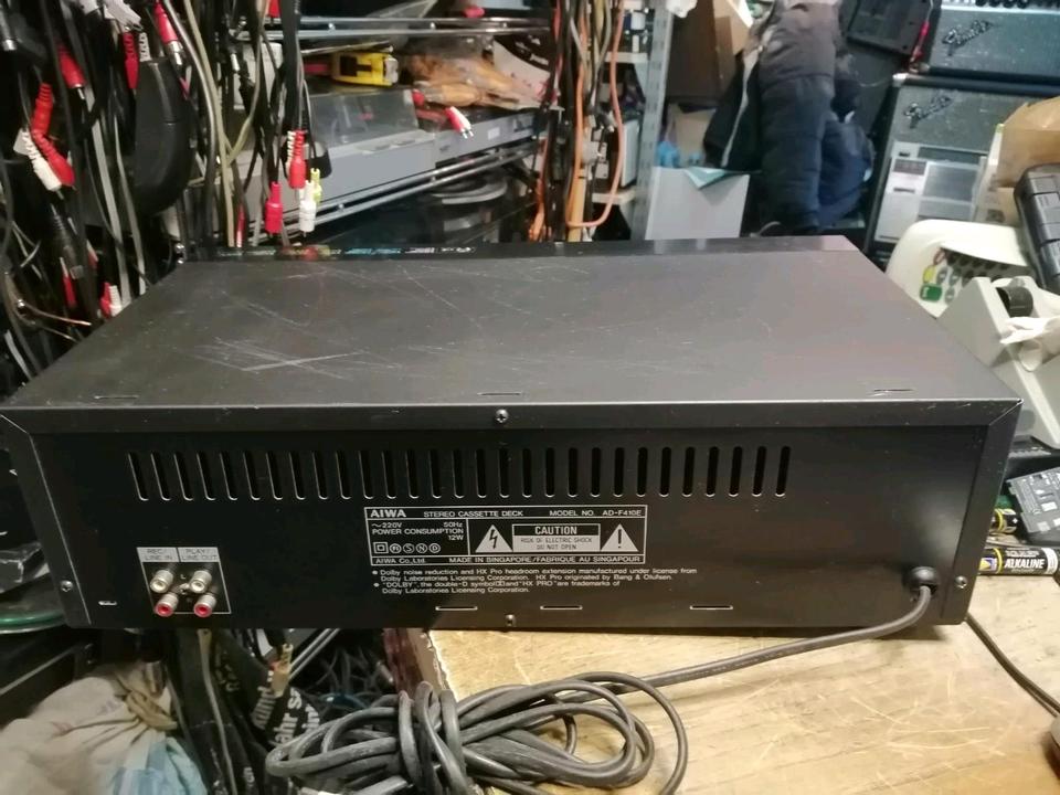 AIWA AD-F410E, Cassetten-Deck + AIWA HX PRO Discrete Circuit!!