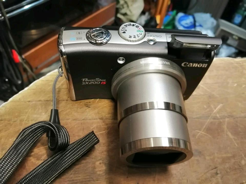 CANON POWERSHOT SX200IS, Digital-Kamera mit Zubehör!!!