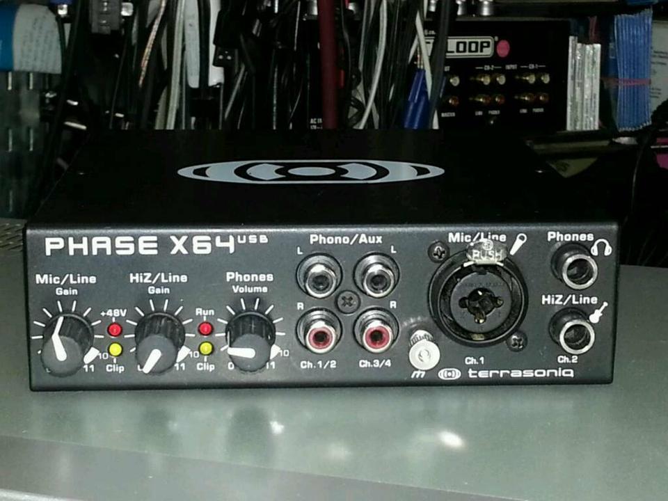 TERRASONIQ Phase X64 USB Audio Interface , toll