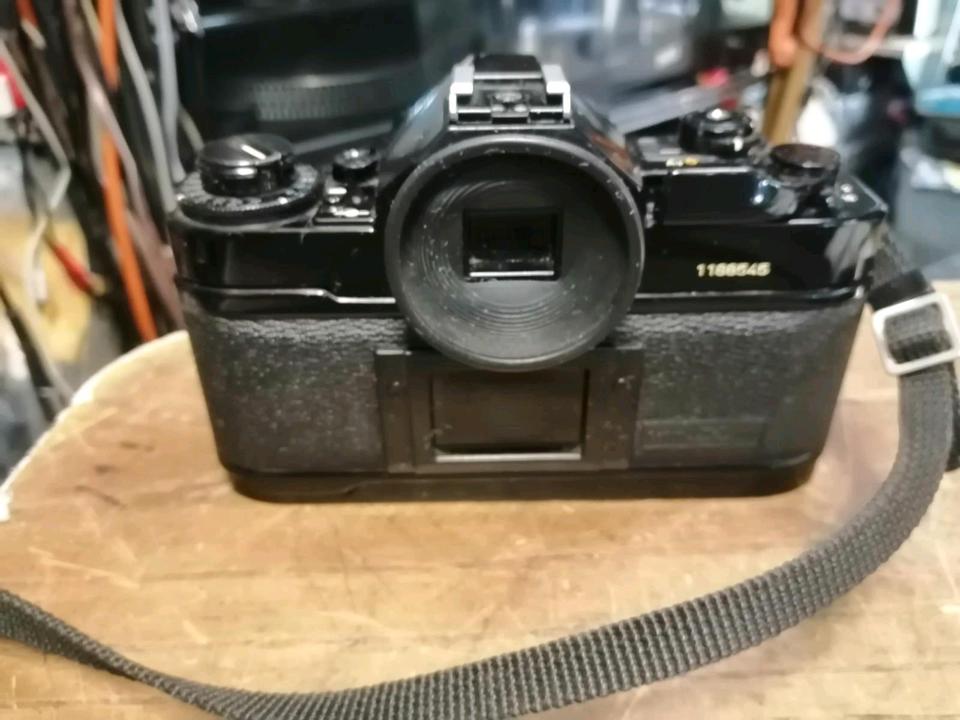 CANON A-1, Analog-Kamera + SOLIGOR Objektiv + B+W Linse!!