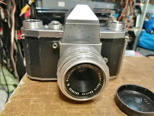 PRAKTICA IV M, Analog-Kamera mit Objektiv MEYER-OPTIK GÖRLITZ!!