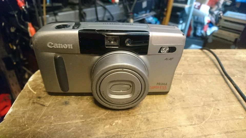 CANON PRIMA SUPER 135, Analog-Kamera mit Tasche!!