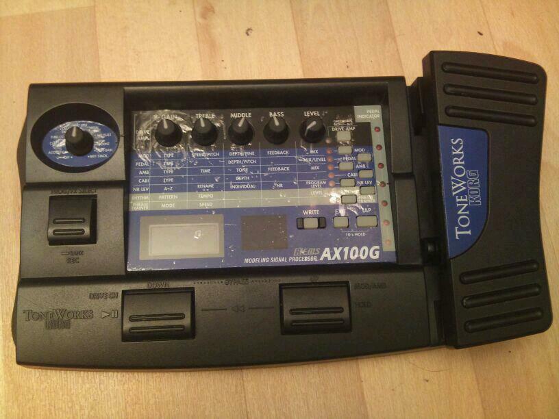 Effektgerät KORG AX 100P TONE WORKS, selten!!