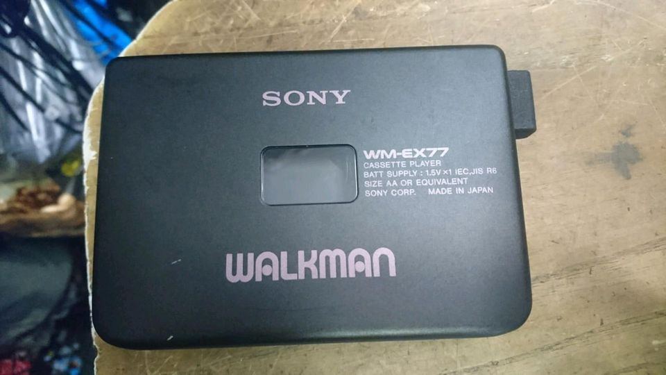 SONY WM-EX77, Walkman mit WM-EX GX FX Series mit Zubehör!!