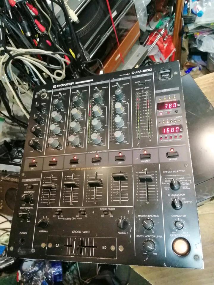 PIONEER DJM-500, DJ-Mixer, 4 Kanal, guter Zustand!!!