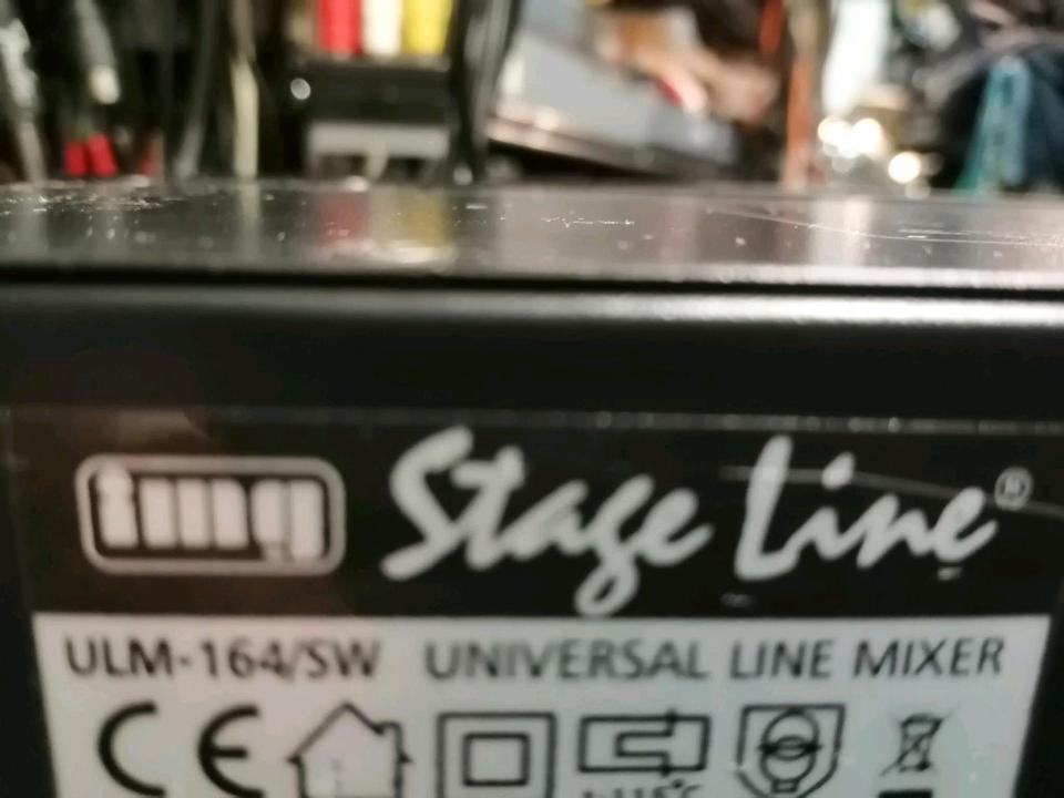 IMG STAGE LINE ULM 164, SW Mischpult!!!