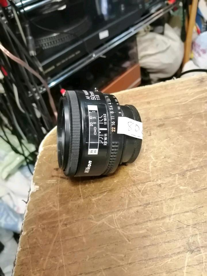 NIKON AF NIKKOR 50 mm, 1:1.8, Objektiv, guter Zustand!!!