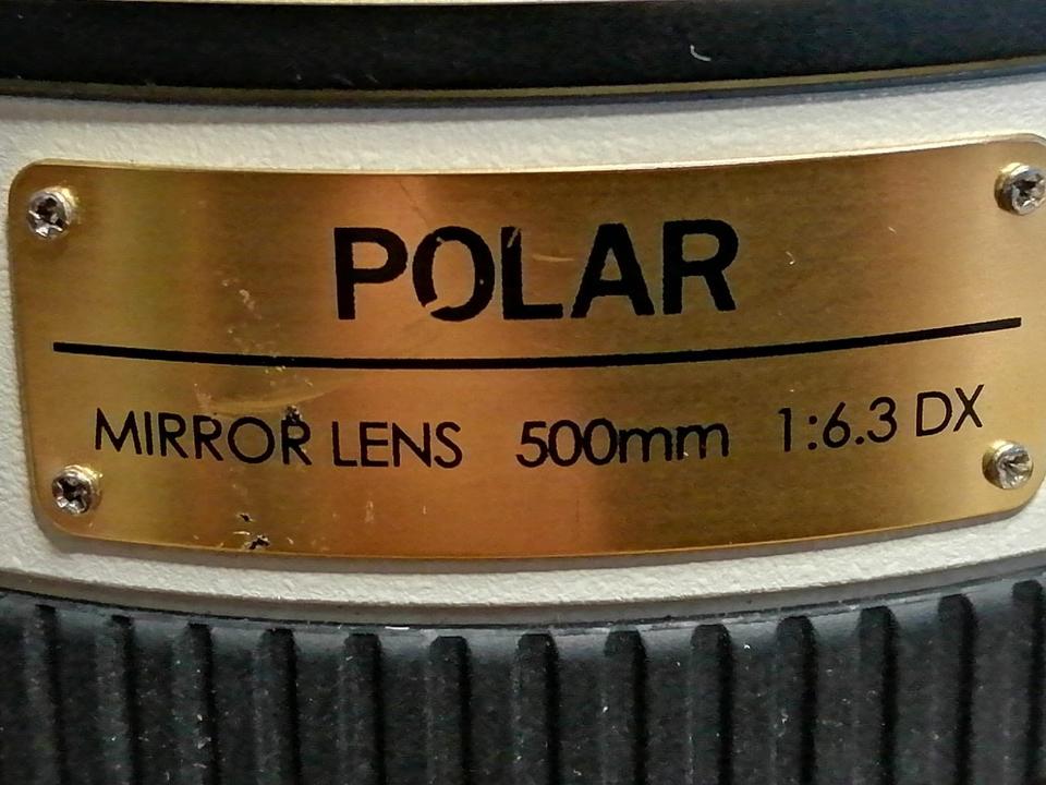 POLAR MIRROR LENS 500 mm, Objektiv für MINOLTA!!!