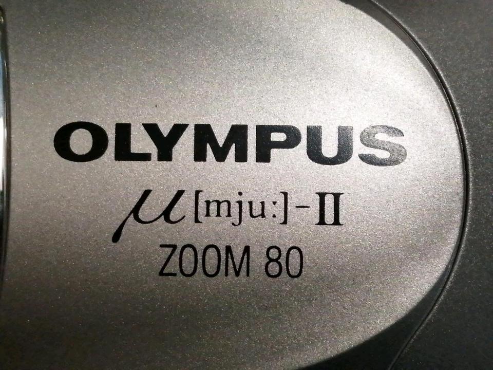 OLYMPUS MJU-II Zoom 80, Analog-Kamera mit Original-Tasche!!