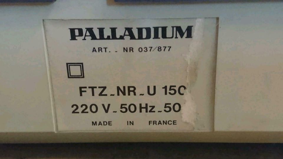 PALLADIUM 037/877, Kompaktgerät, OHNE Boxen