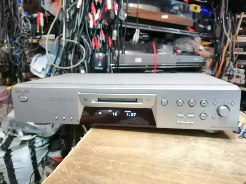 SONY MDS-JE480, MiniDisc-Deck, etwas DEFEKT!!