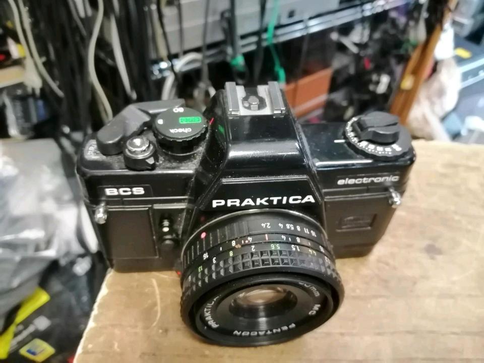 PRAKTICA BCS, Analog-Kamera mit 2 Objektiven, guter Zustand!!!