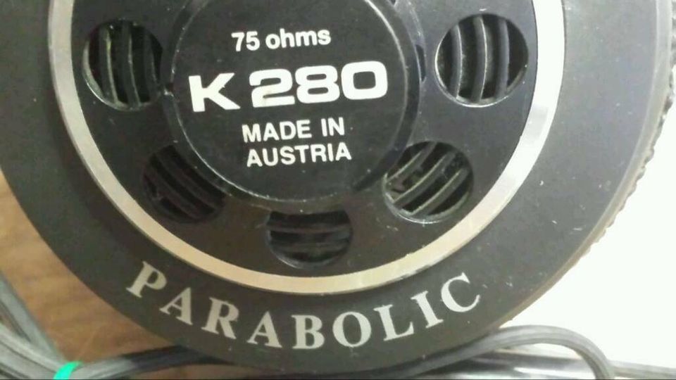 AKG K280 PARABOLIC; Kopfhörer, 75 Ohm