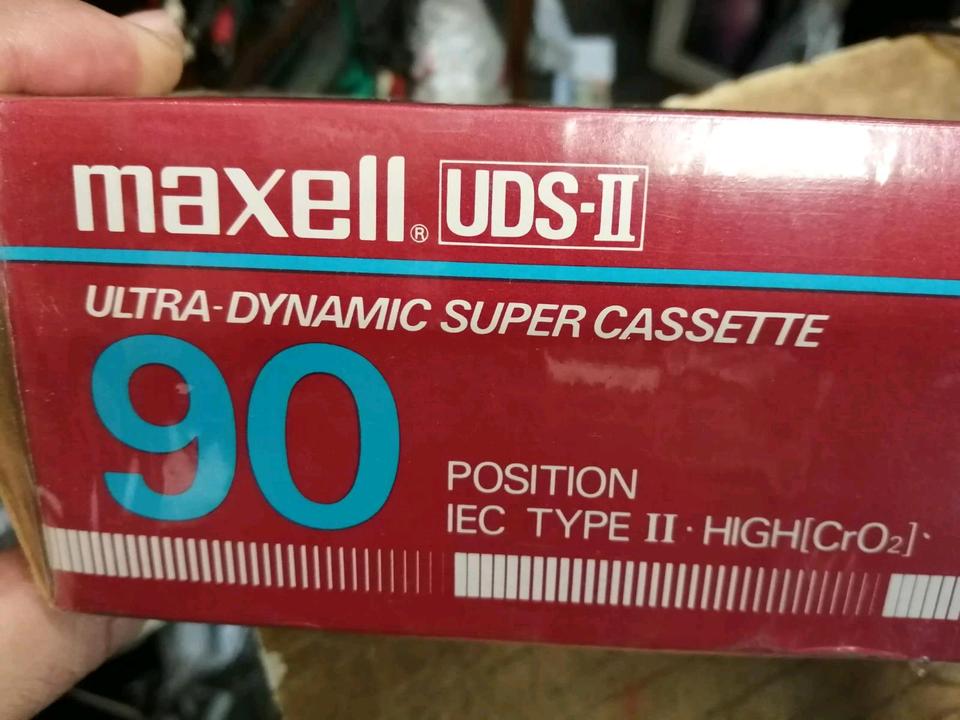 MAXELL UDS-II 90,Audio-Cassetten, 1 Packung(10 Stk.) NEU & OVP!!