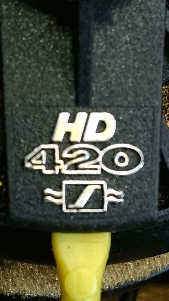 SENNHEISER HD 420 Kopfhörer, 6,3 mm/Adapter für 3,5 mm, Toll