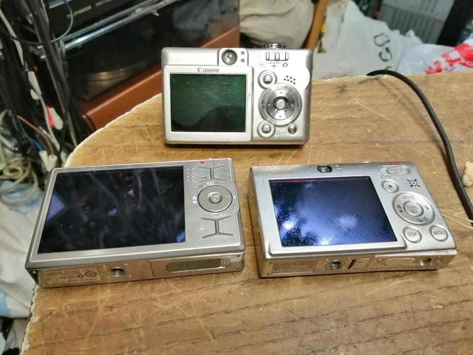 CANON IXUS 50 + IXUS 90IS + CANON POWERSHOT SD770IS IS, DEFEKT!!!