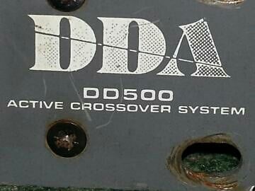 DDA DD500; Active Crossover System, funktioniert sehr gut!