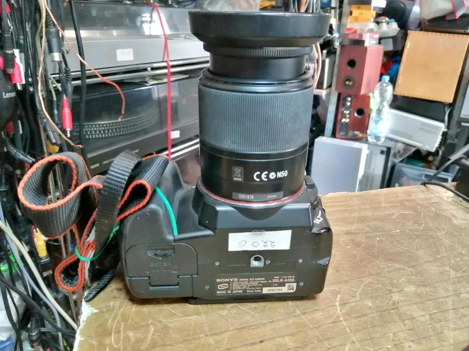 SONY ALPHA A350, Digital-Kamera + Objektiv und Zubehör!!