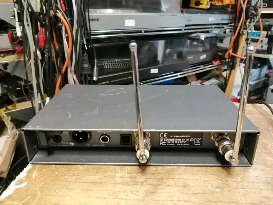 SENNHEISER EW100 G2 D, Funkempfänger OHNE Mikrofon, mit Adapter!